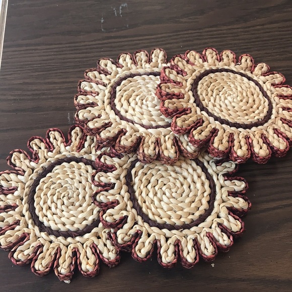 Straw COASTERS - Picture 2 of 4